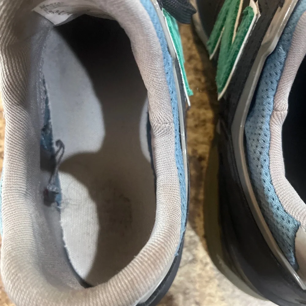 New Balance 574 Classic Size 9 Gray Blue Green  Multi Shoes - Picture 10 of 10